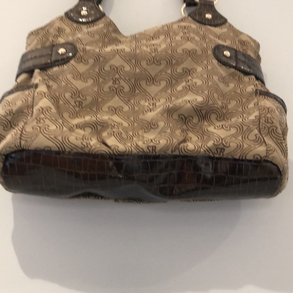 Sienna Ricchi Signature shoulder bag. Brown Purse - Picture 4 of 12